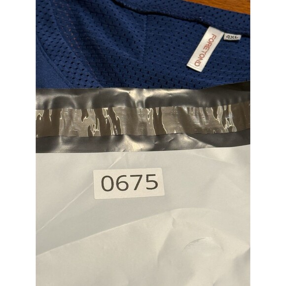 Foretond Blue Workout Top 4XL Women’s Plus Athletic Shirt XXXXL - Picture 9 of 9